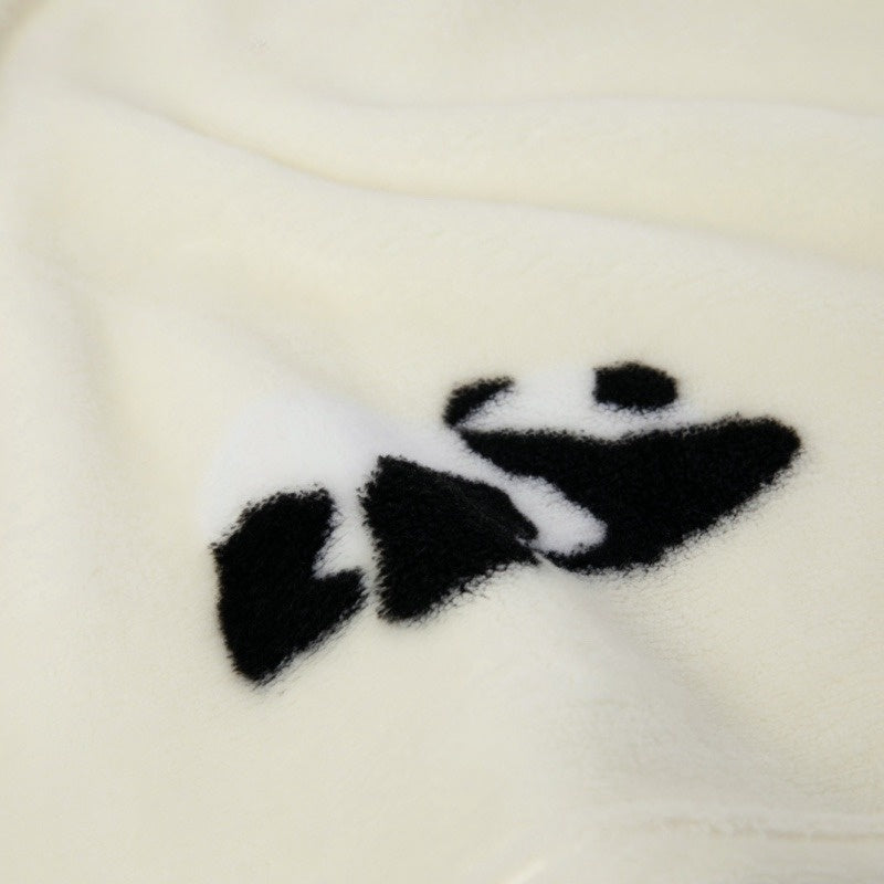 Panda Pompom Fleece Pajama Set image 4