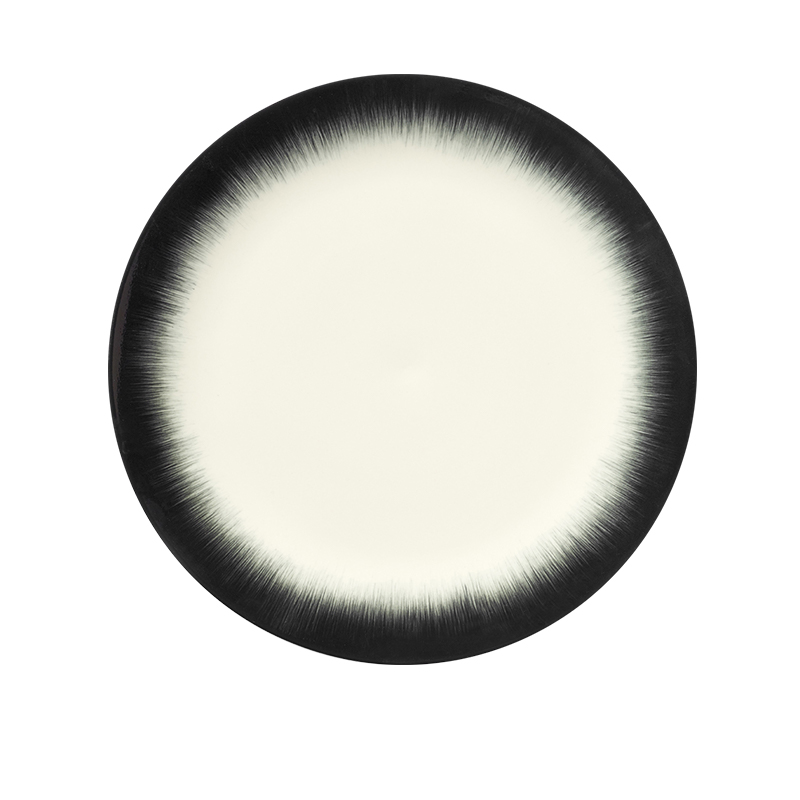 Eclipse Bloom Brushstroke Plates - Dinner Plate image