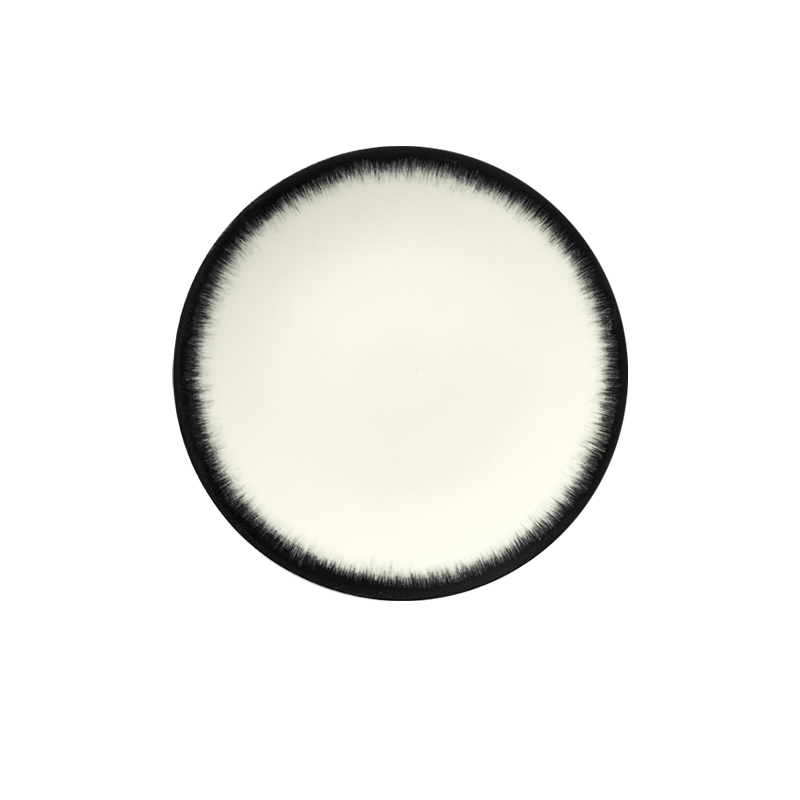 Onyx Whisper Ceramic Plates - Dessert Plate image