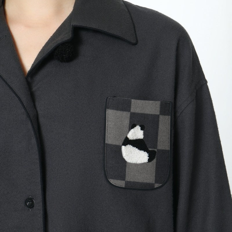 Panda Puff Cozy Pajama Set image 3