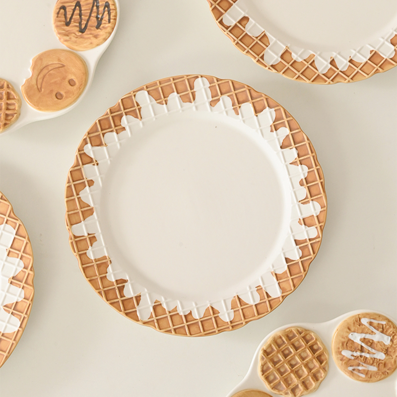 Waffle Whirl Dessert Plate image 2