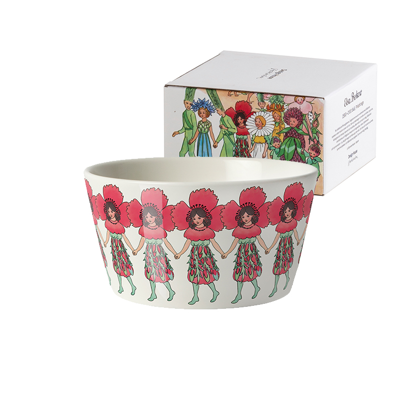 Dancing Daydream Porcelain Bowl - Poppy Parade image