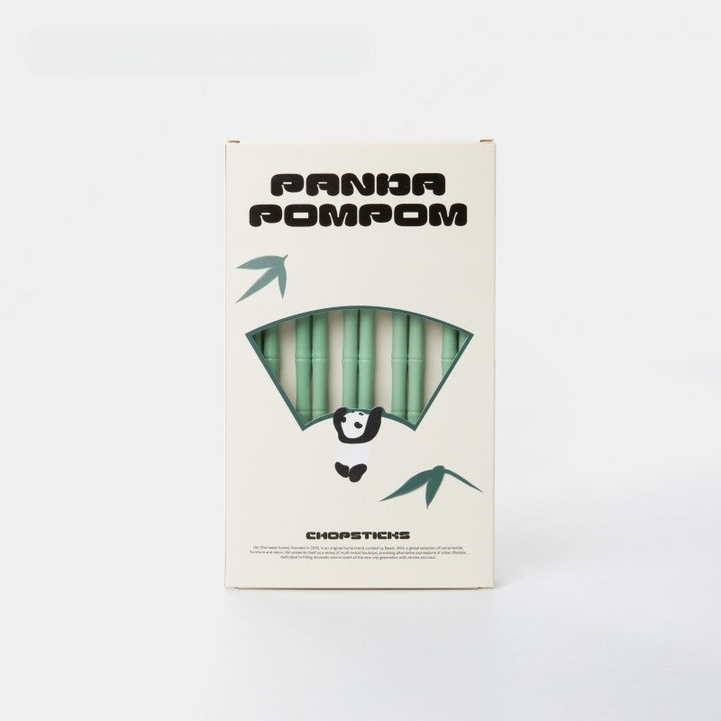 Panda Pompom Bamboo Chopsticks image 5