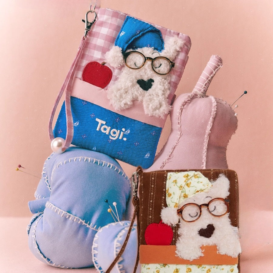 Sleepy Pup Passport Pouch image 0