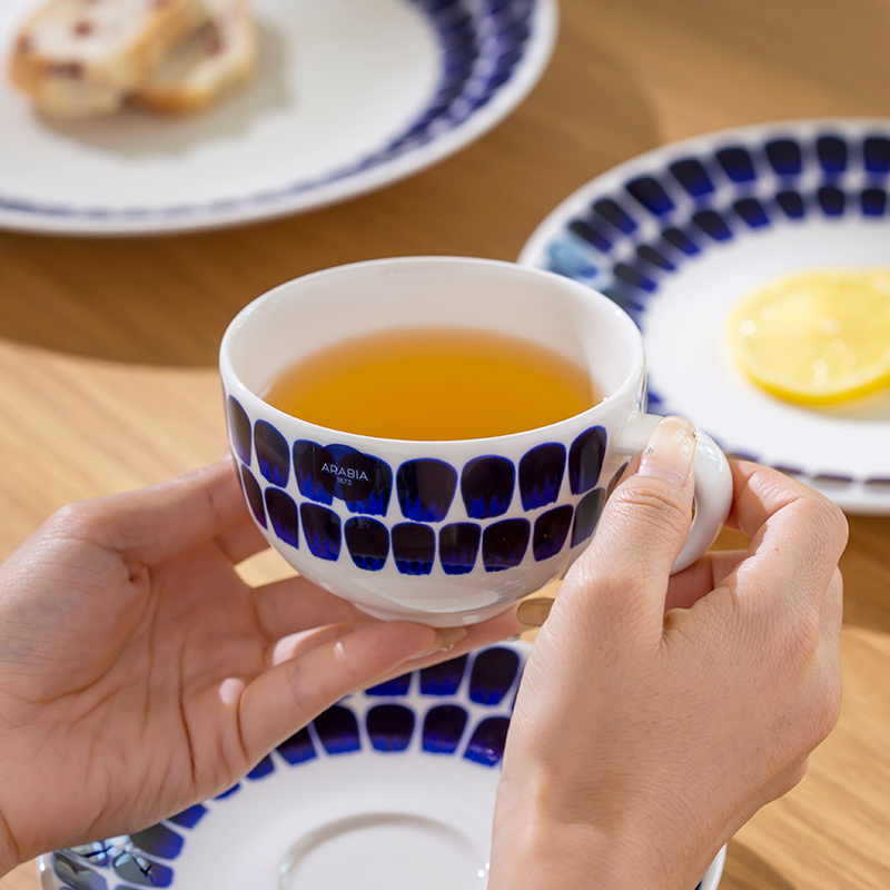 Midnight Petal Parade Ceramic Dinnerware image 2