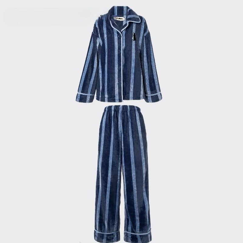 Panther Stride Striped Pajama Set image 6