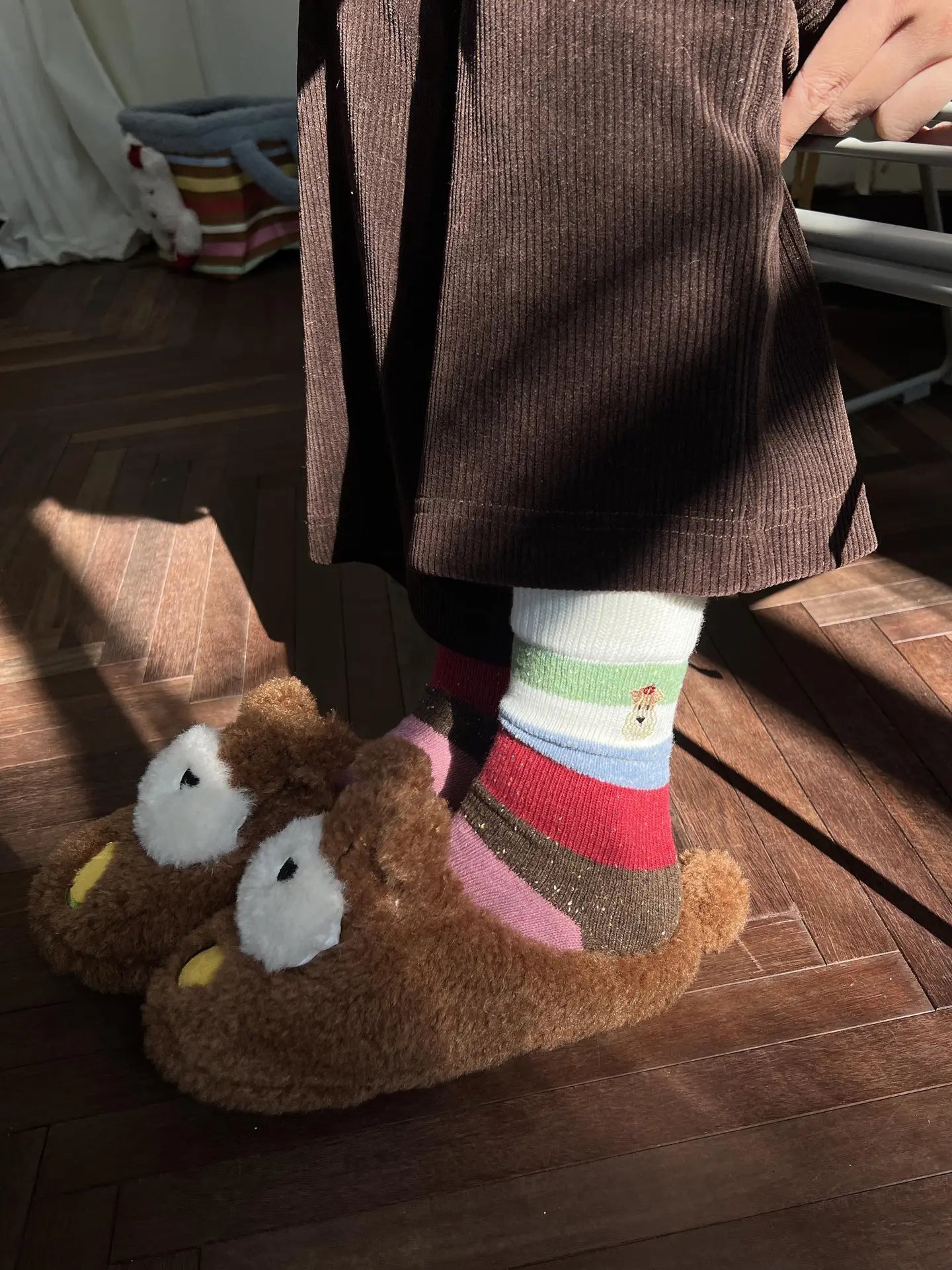 Popcorn Pup Cozy Socks image 2