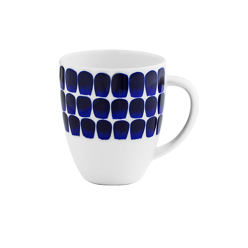 Midnight Petal Parade Ceramic Dinnerware - Midnight Mug image