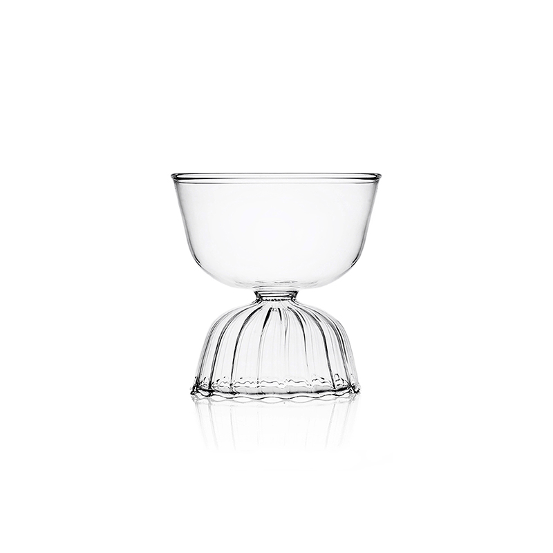 Ripple Bloom Glassware - Coupe Clear image