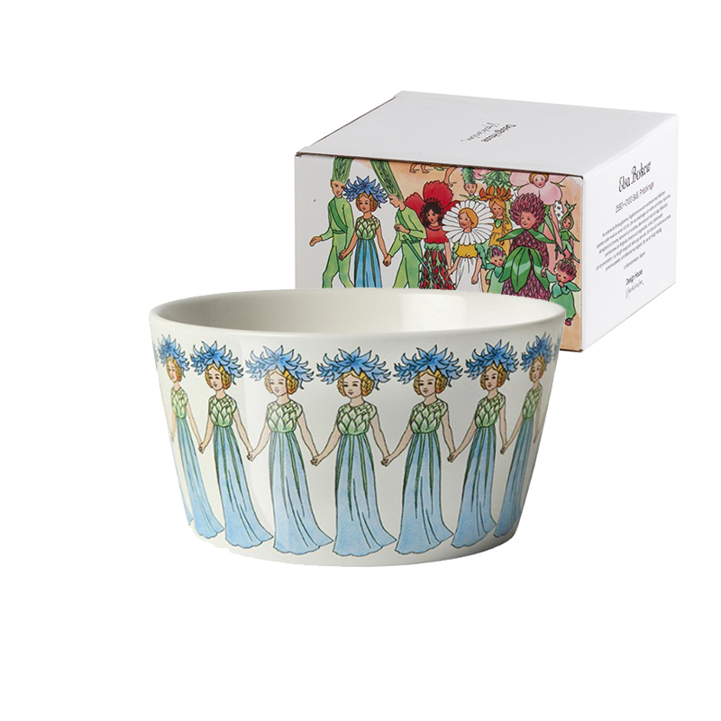 Dancing Daydream Porcelain Bowl - Cornflower Waltz image
