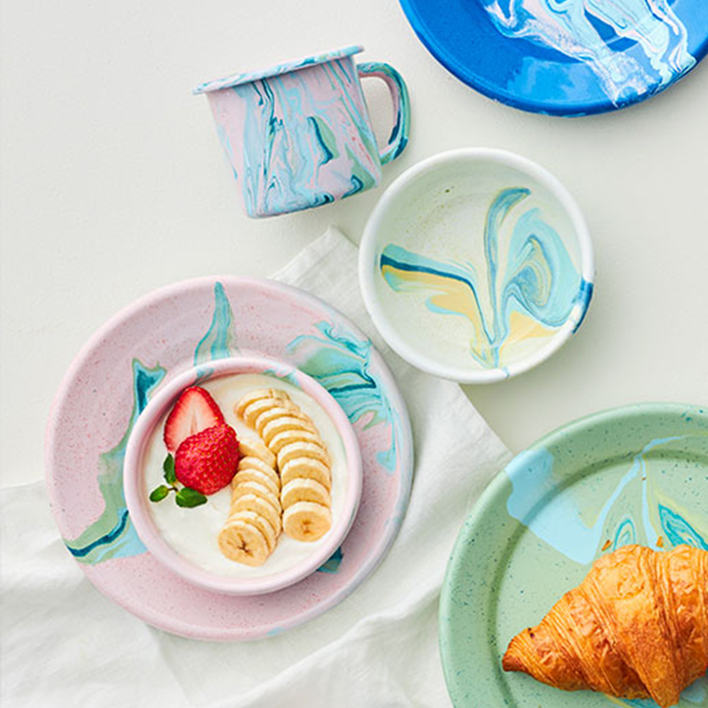 Swirly Whirly Enamel Bowl image 3