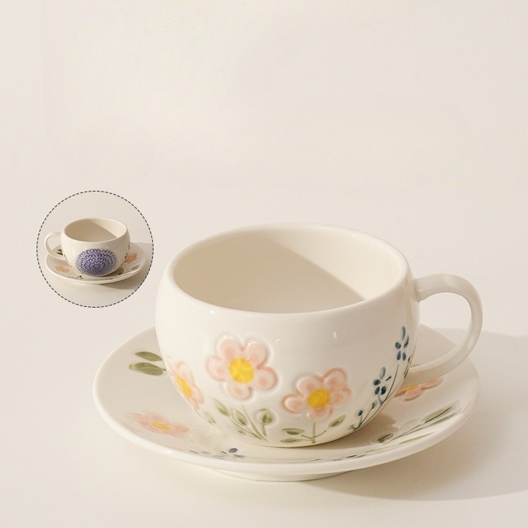 Bloomy Day Plates - Cup & Saucer image