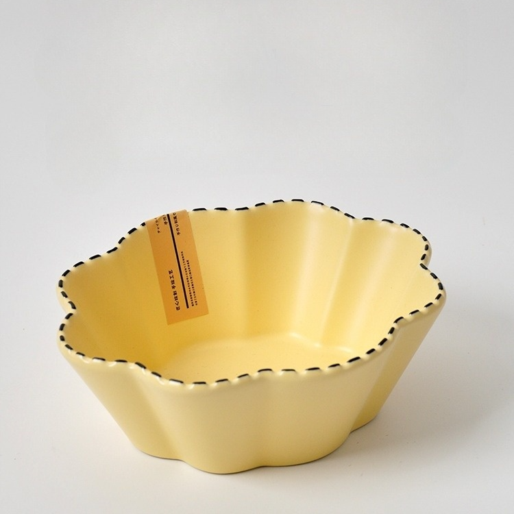 Cheddar Doodle Dish Set - Wavy Bloom image