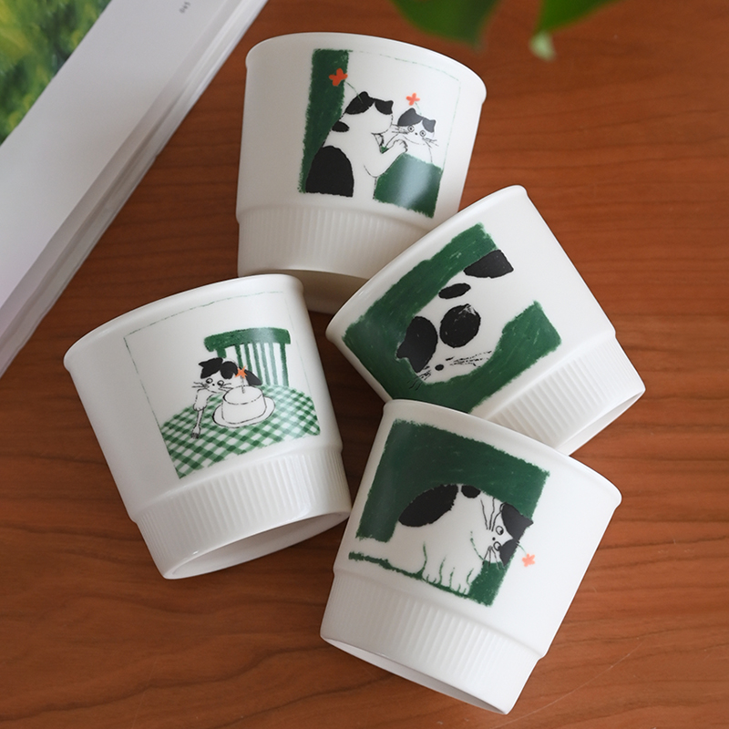 Peekaboo Cat Cup Set image 3