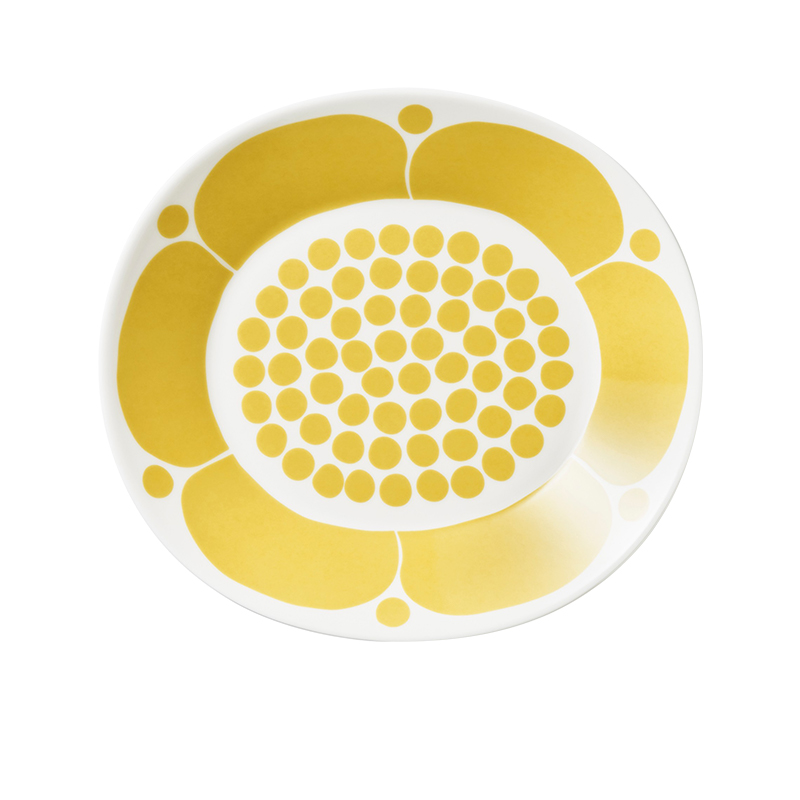 Sunny Dot Waltz Plate - Oval Plate image