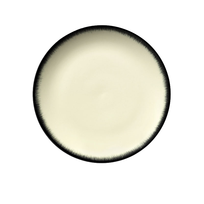 Onyx Whisper Ceramic Plates - Starter Plate image