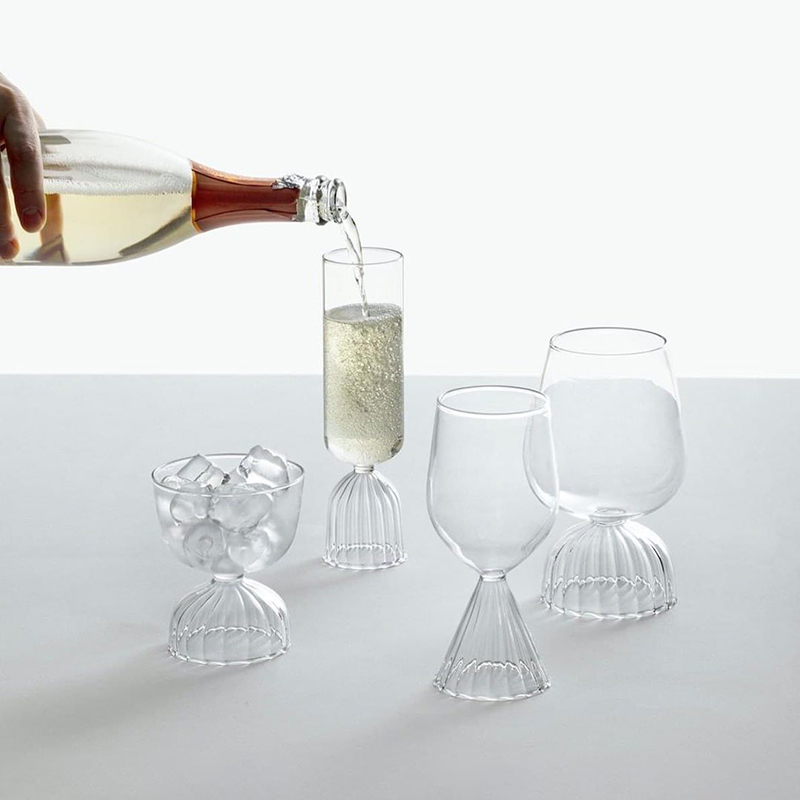 Ripple Bloom Glassware